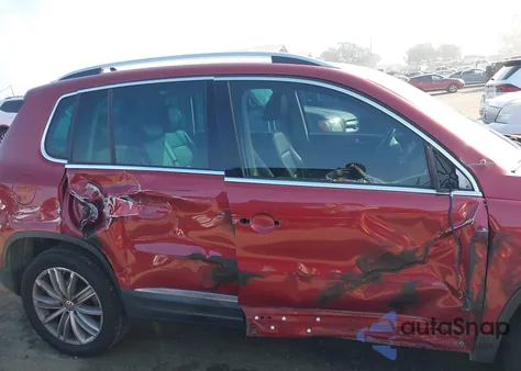 2015 Volkswagen Tiguan Se from USA, damaged, VIN WVGAV7AX5FW020143